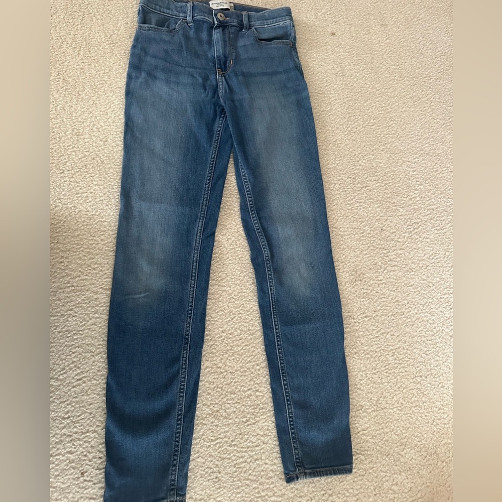 Abercrombie Kids Blue Skinny Jeans